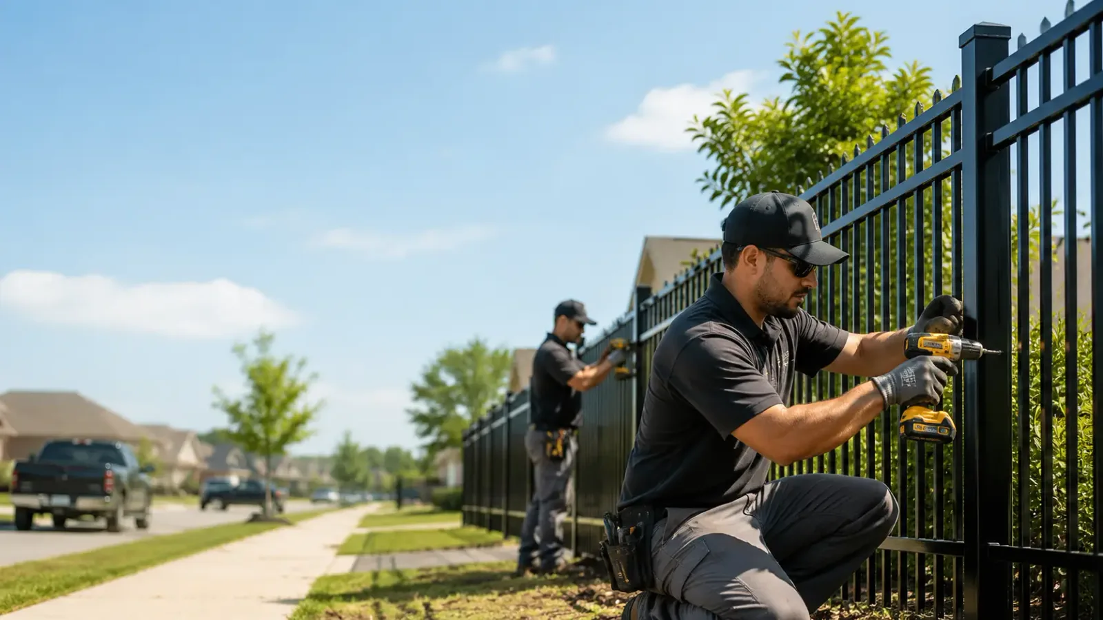 Metal Fence Installation in Tillatoba, MS